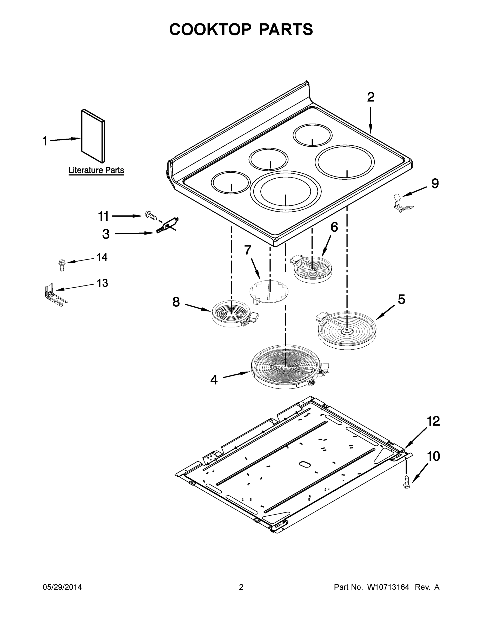 02 - COOKTOP PARTS