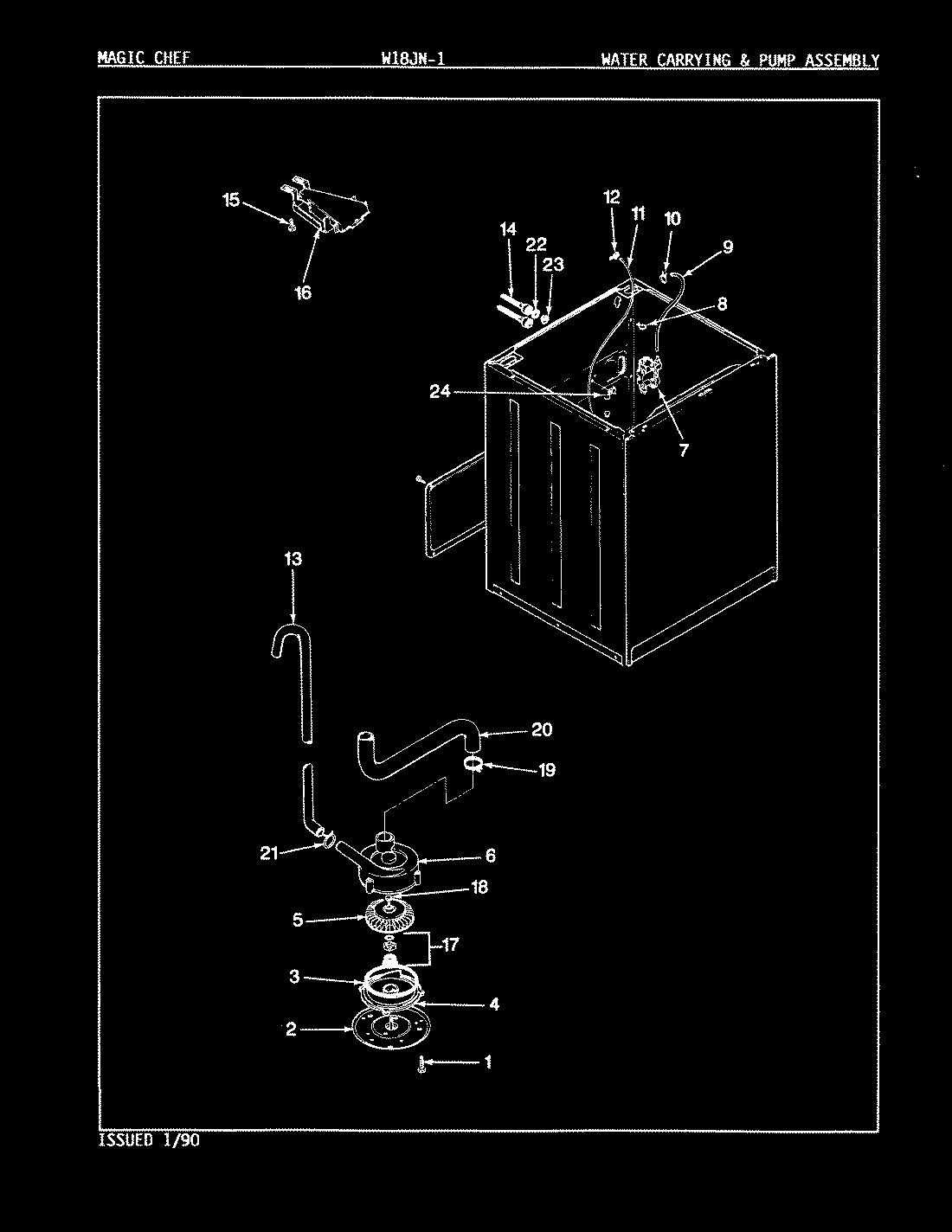 06 - WATER CARRYING & PUMP ASSEMBLY