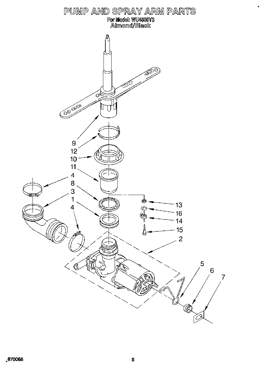 04 - PUMP AND SPRAY ARM