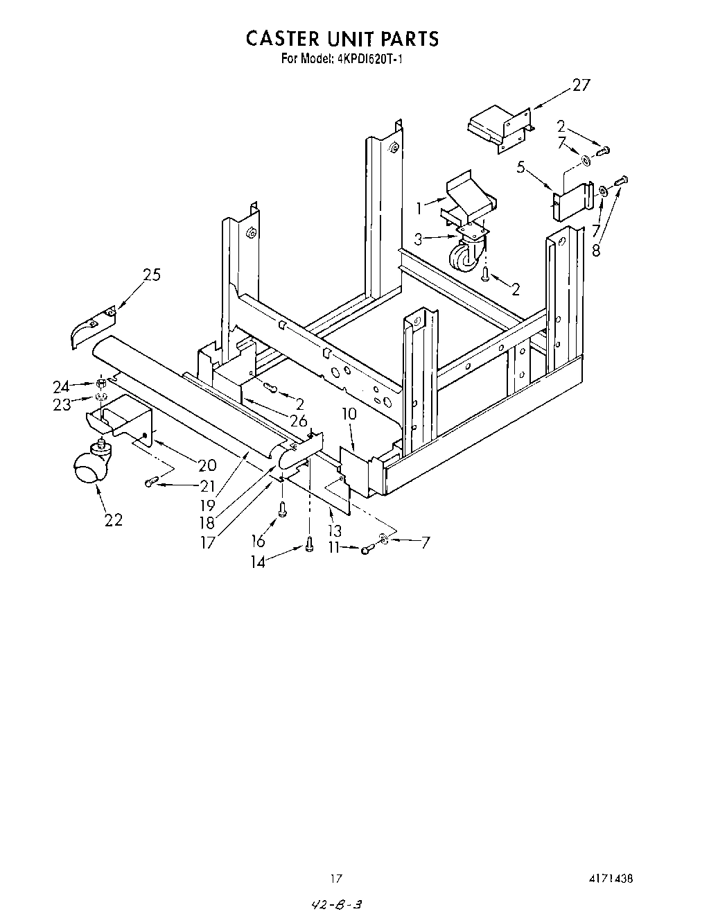 14 - CASTER UNIT