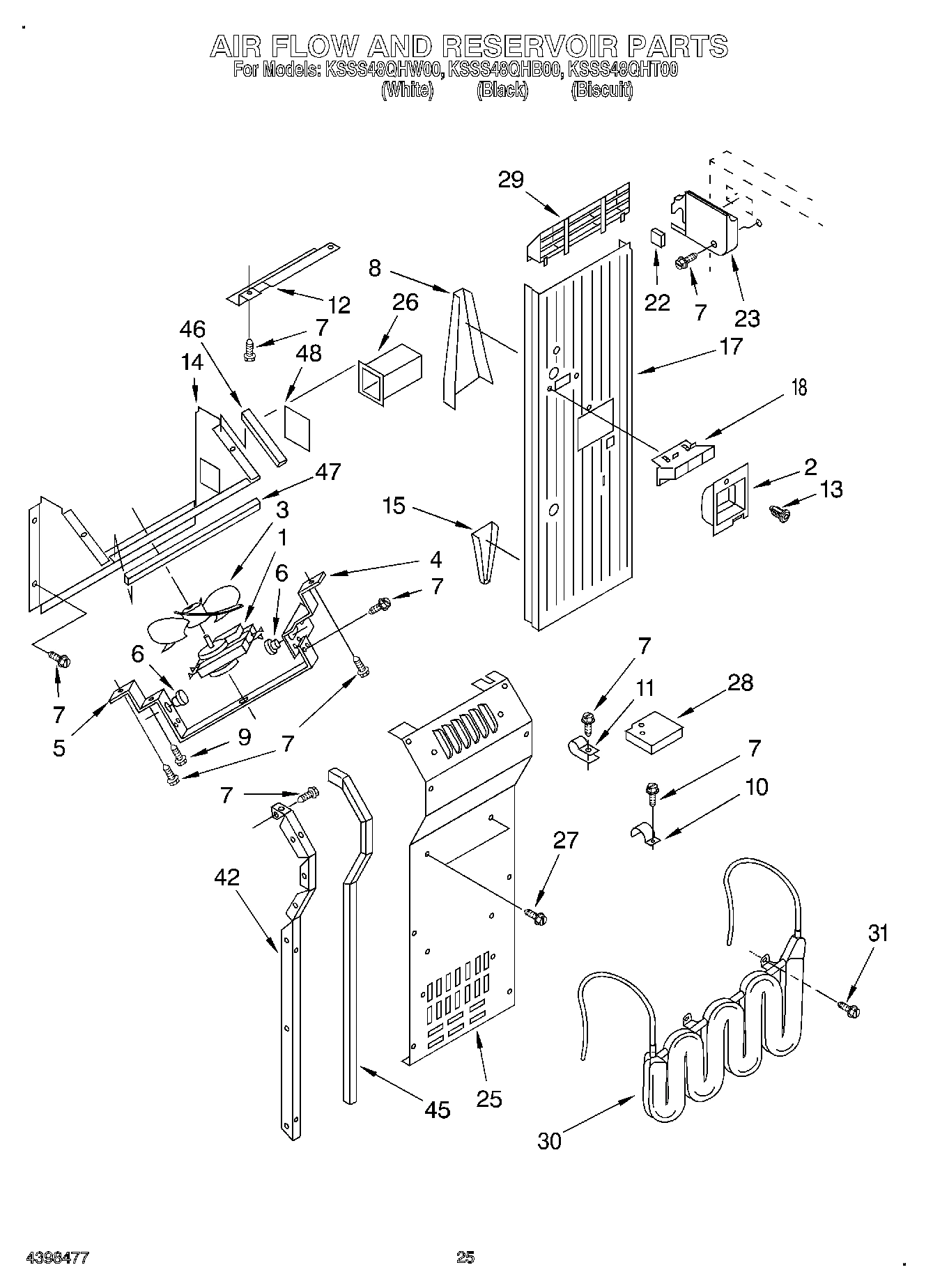 16 - AIR FLOW AND RESERVOIR