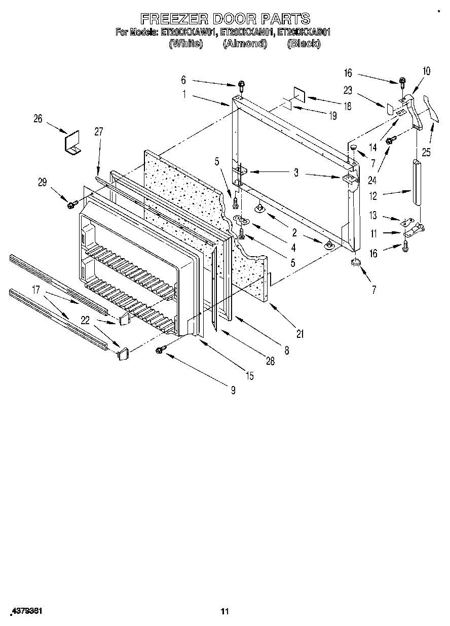 07 - FREEZER DOOR