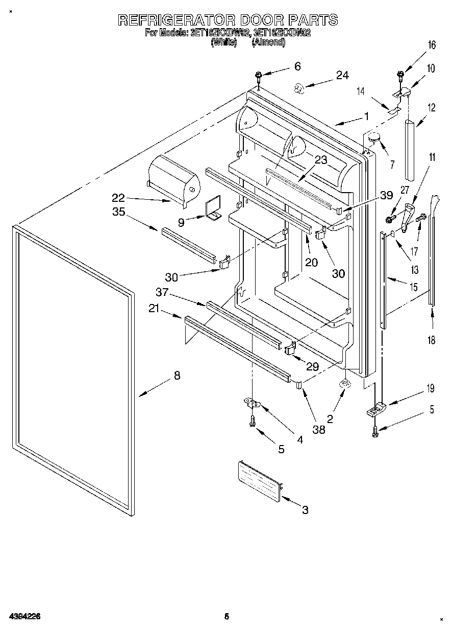 04 - REFRIGERATOR DOOR