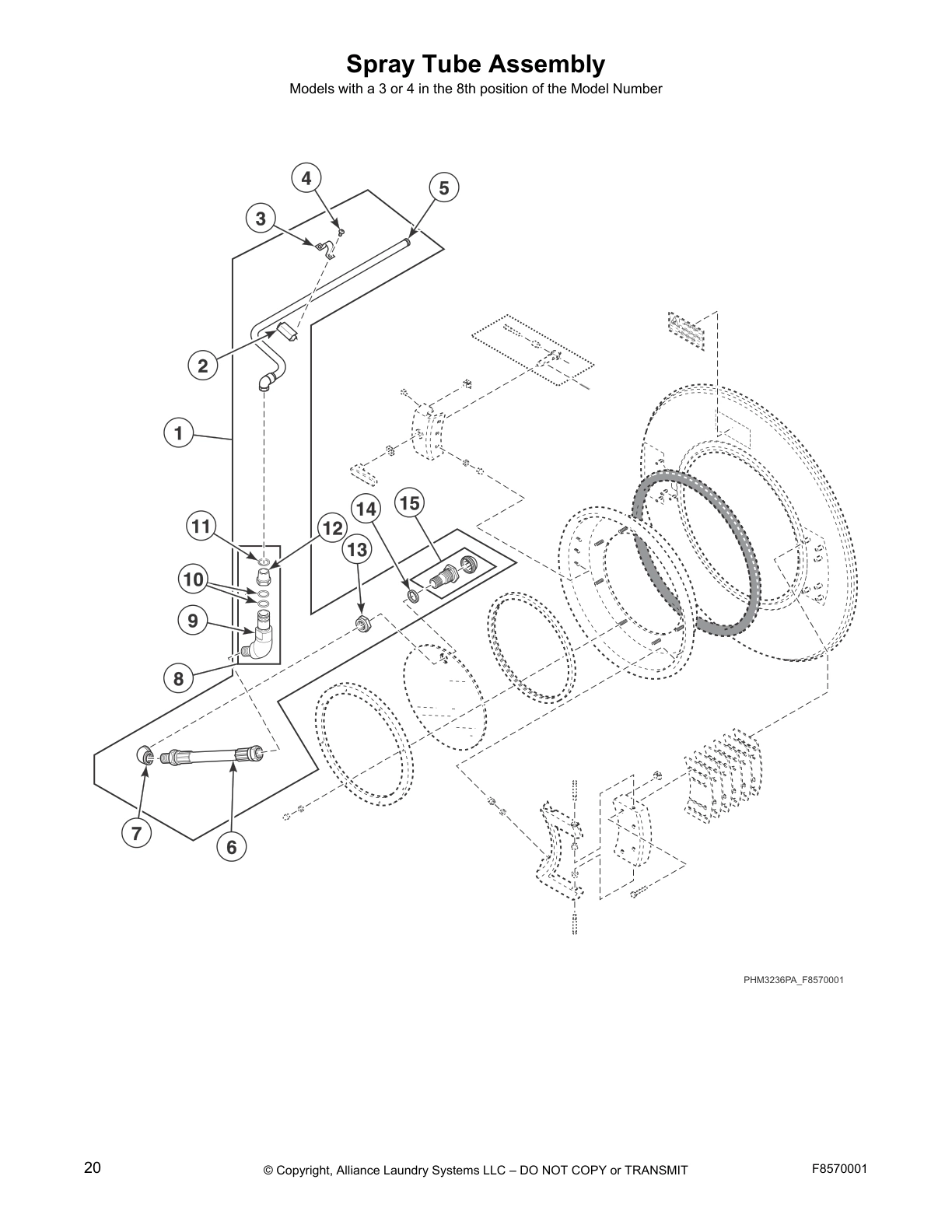 Spray Tube Assembly
