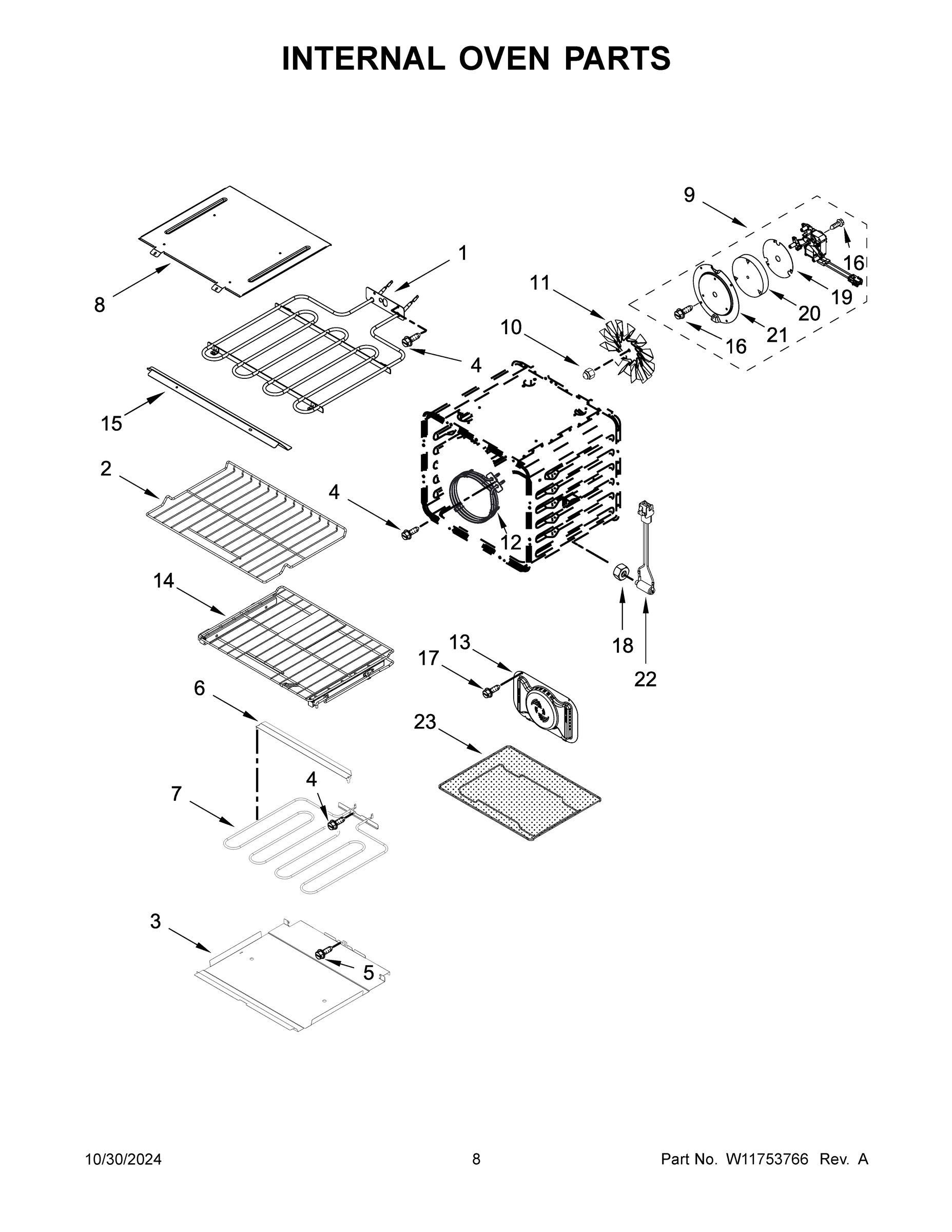 05 - INTERNAL OVEN PARTS