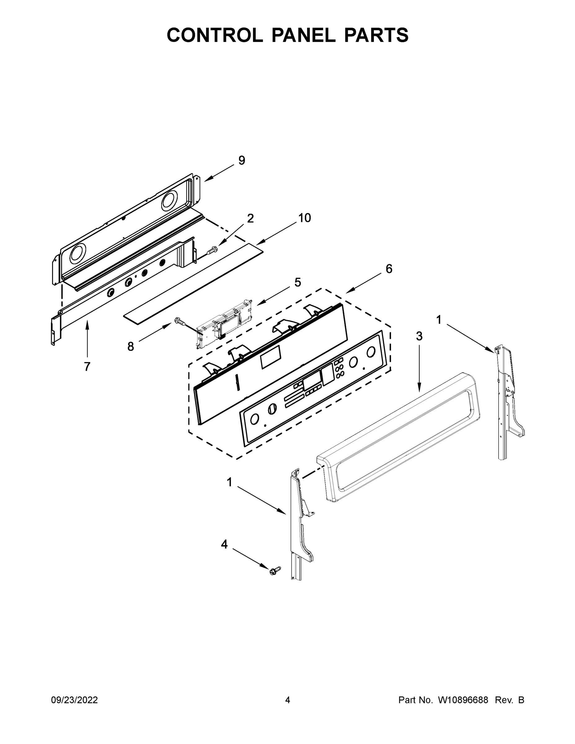 03 - CONTROL PANEL PARTS