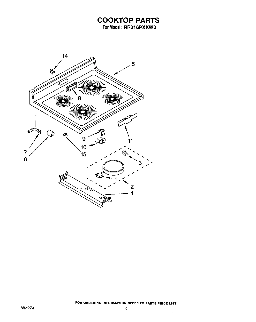02 - COOKTOP, LIT/OPTIONAL