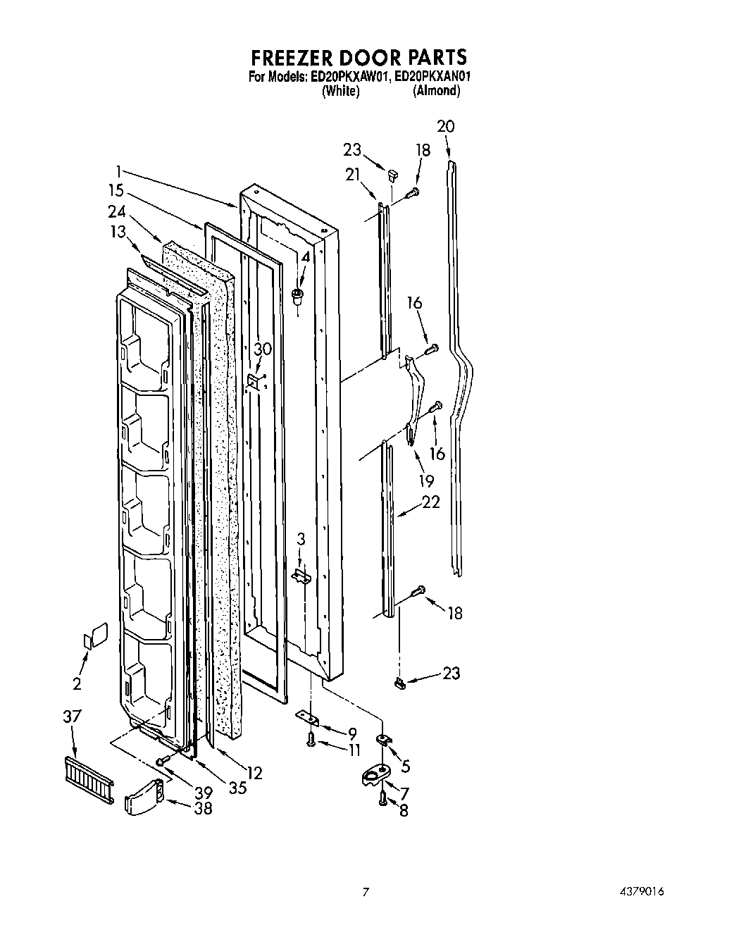 04 - FREEZER DOOR