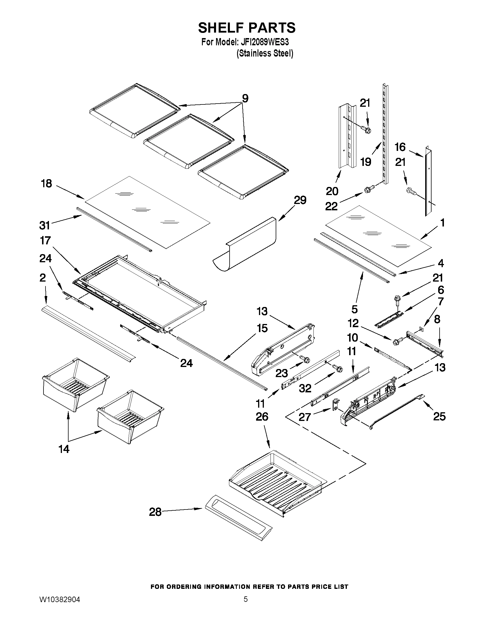 03 - SHELF PARTS