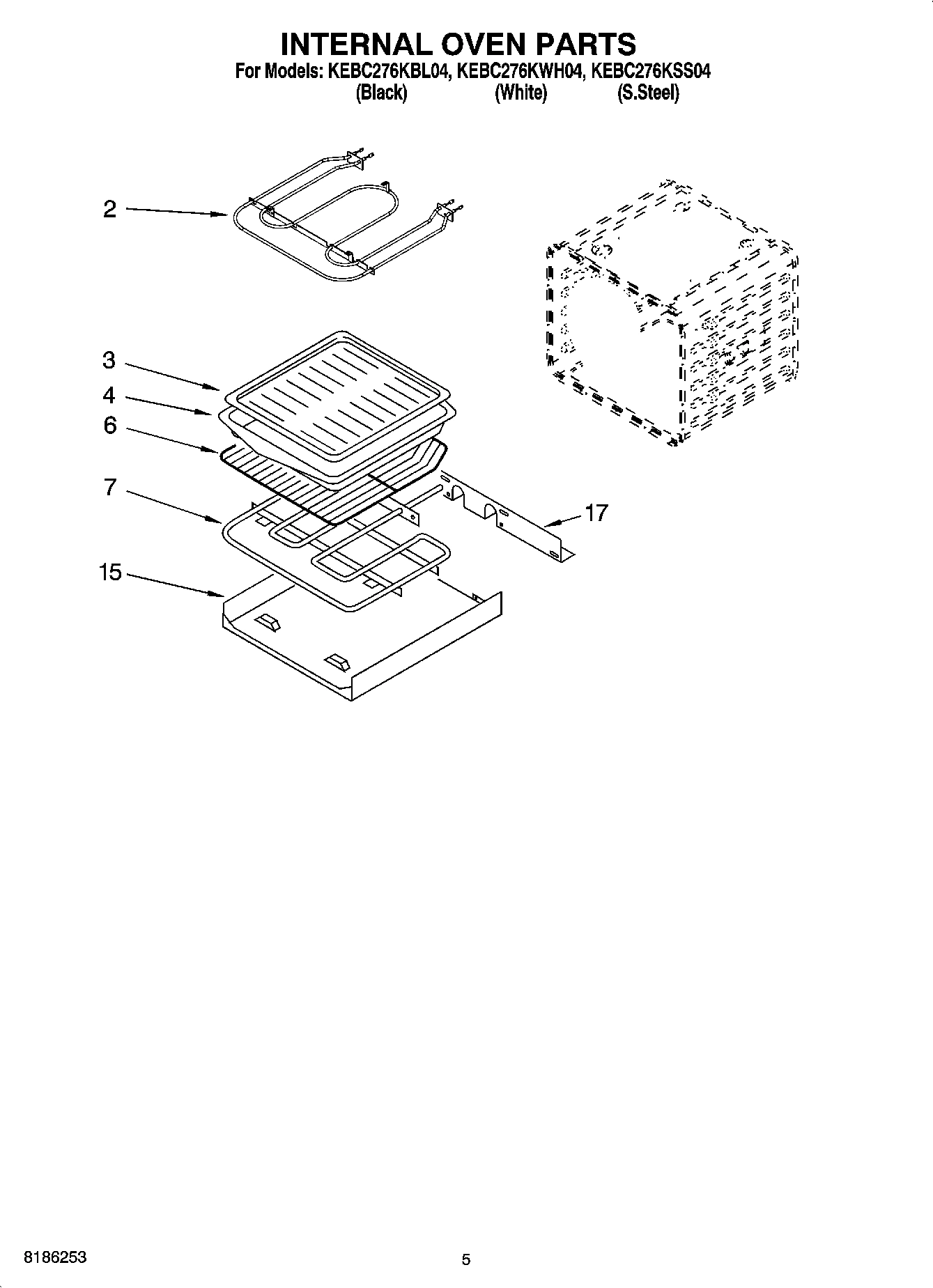04 - INTERNAL OVEN PARTS