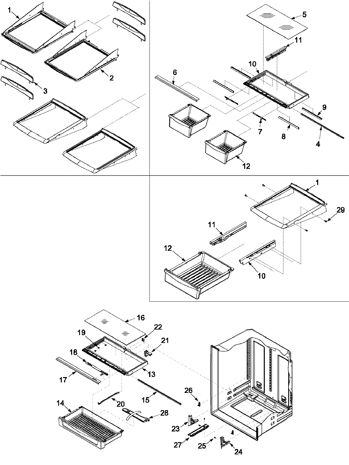 09 - REFRIGERATOR SHELVING