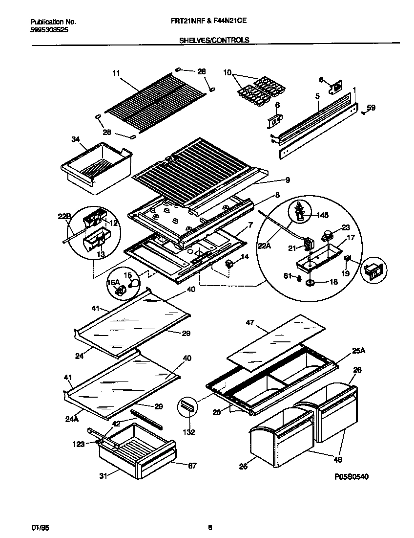 04 - SHELVES/CONTROL