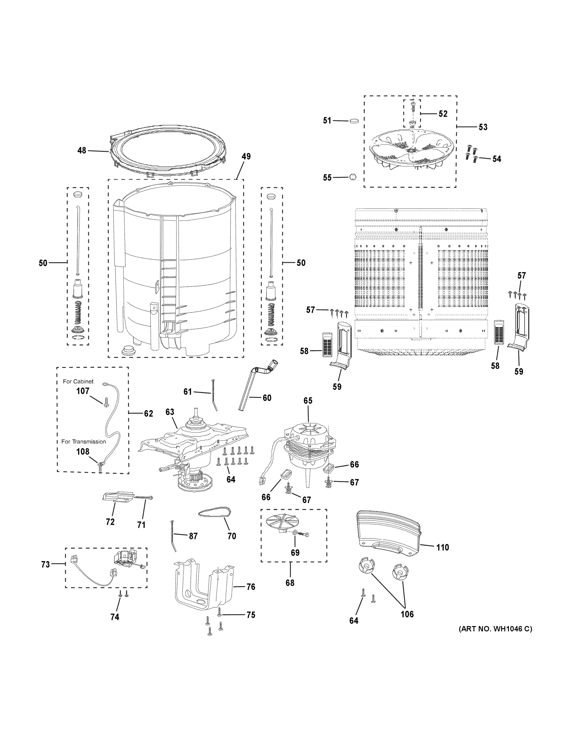 TUB & MOTOR