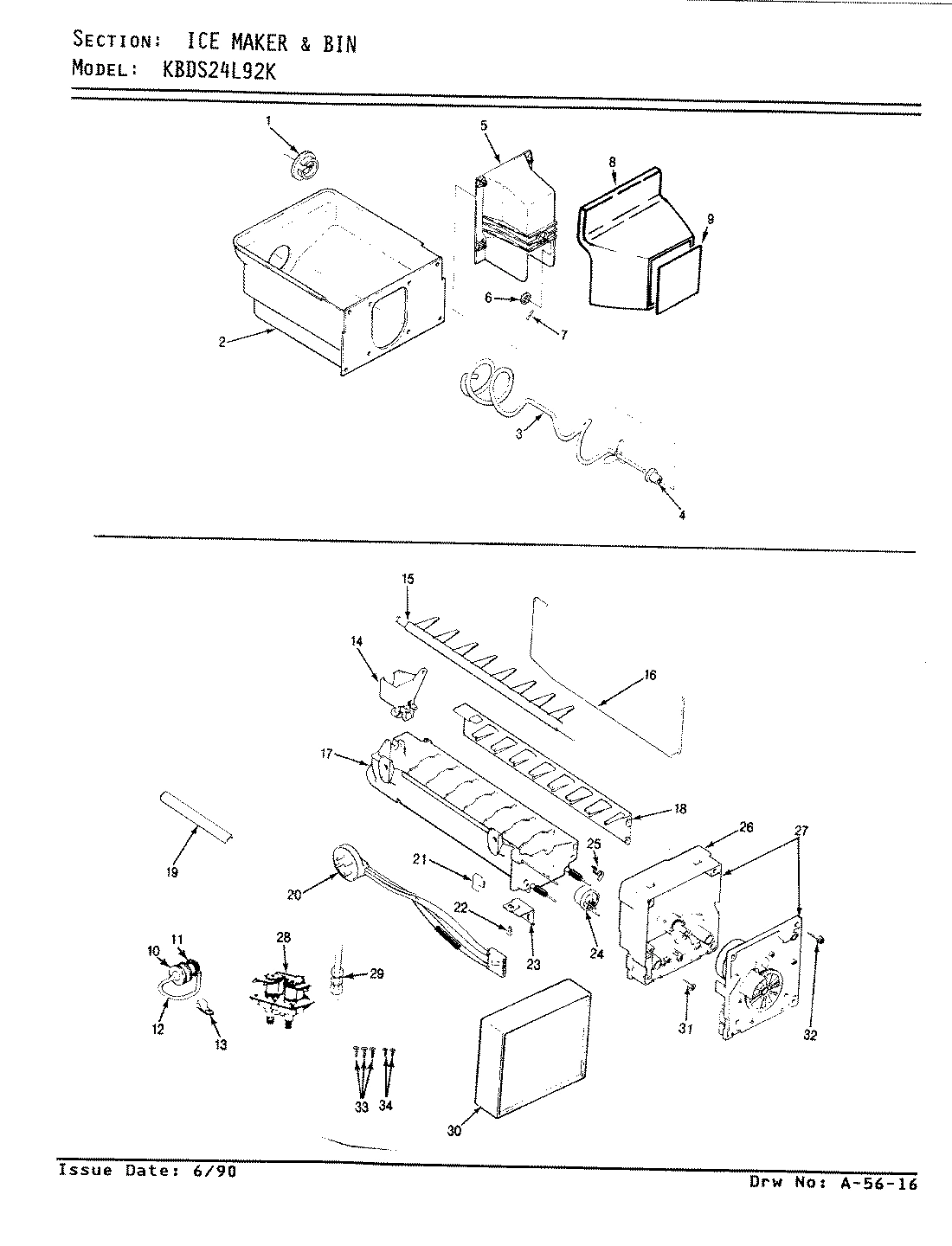 06 - ICE MAKER & BIN