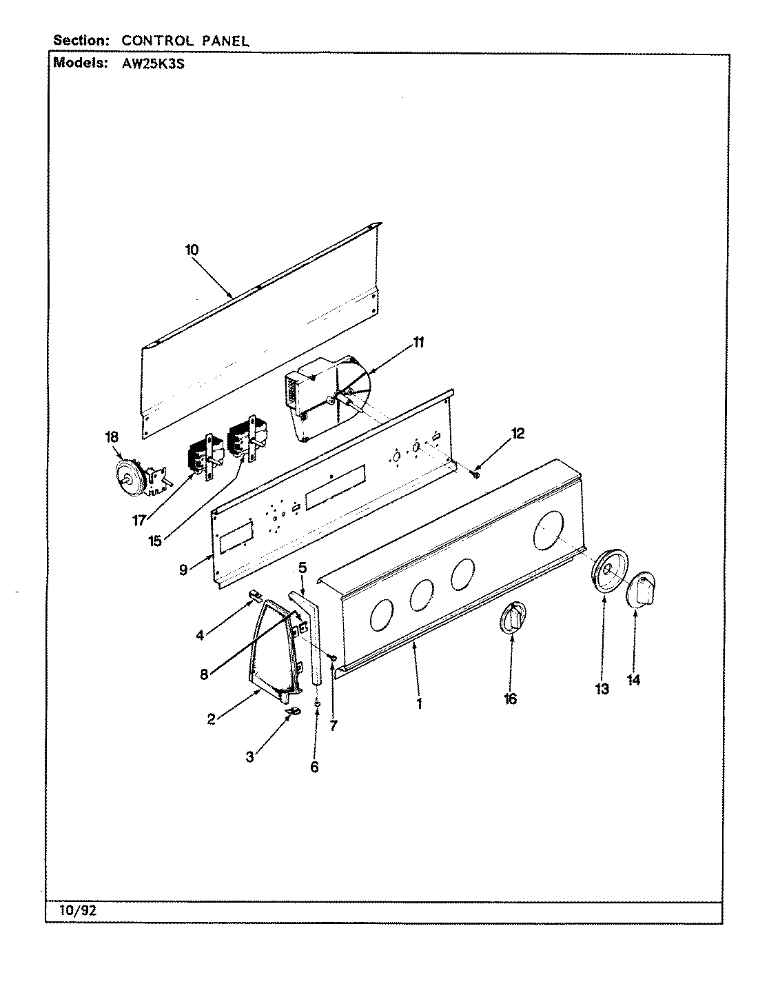 04 - CONTROL PANEL (REV. A-E)