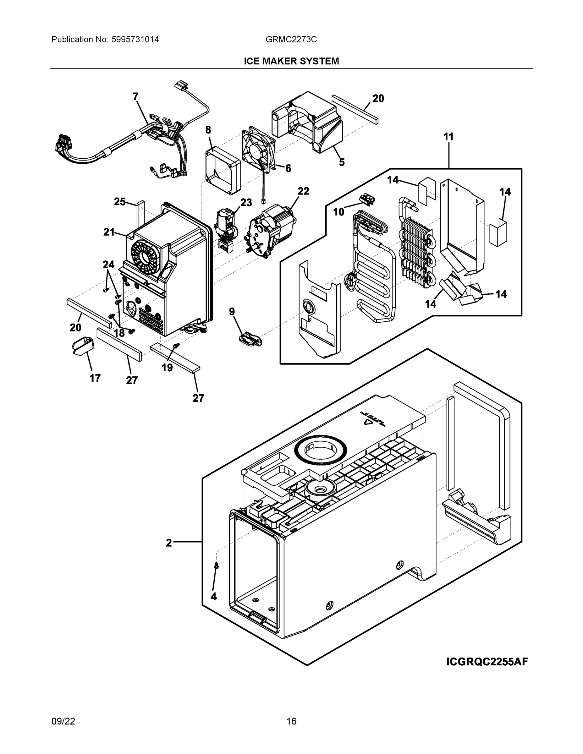 09 - ICE MAKER SYSTEM