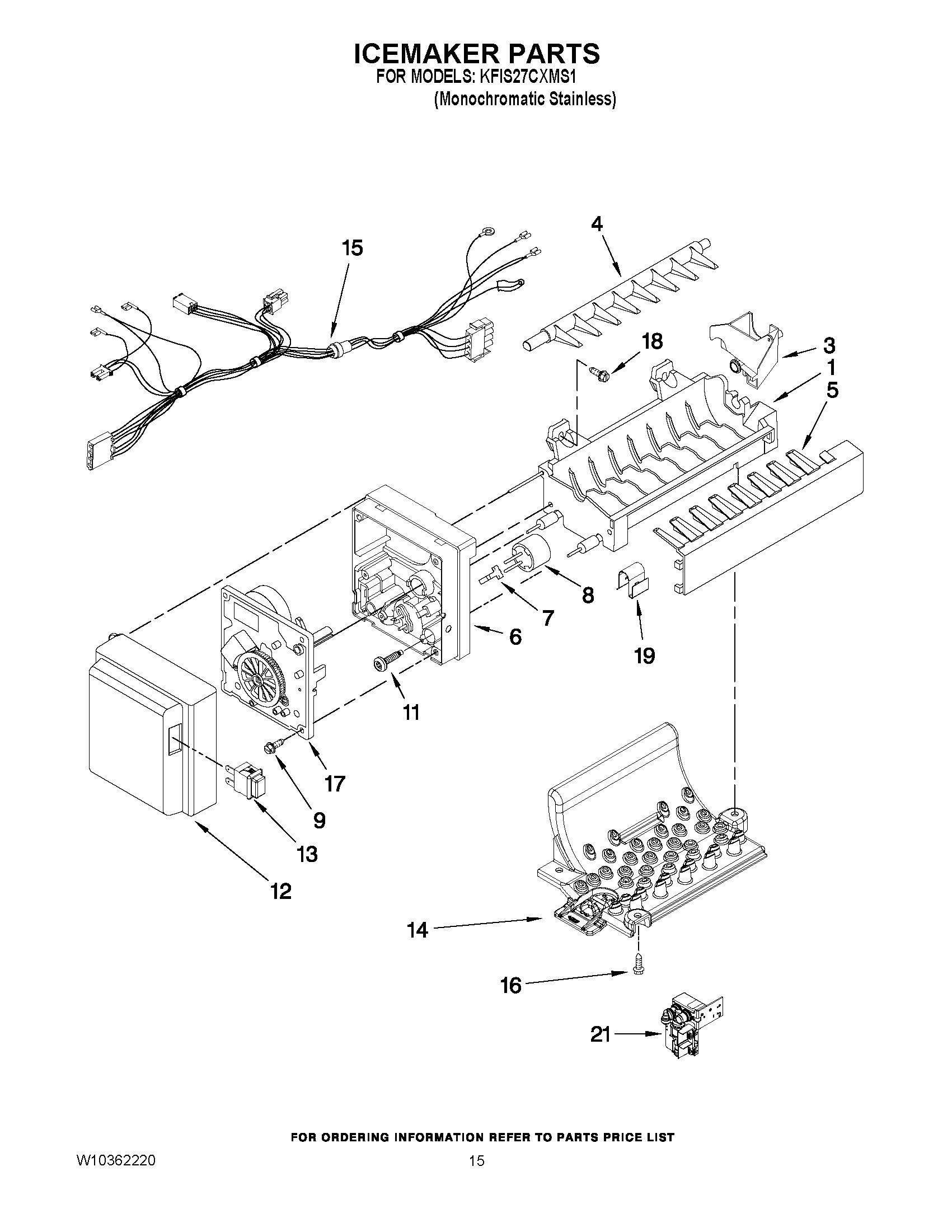08 - ICEMAKER PARTS