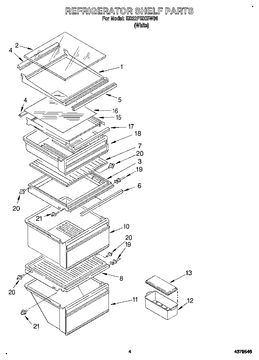 03 - REFRIGERATOR SHELF