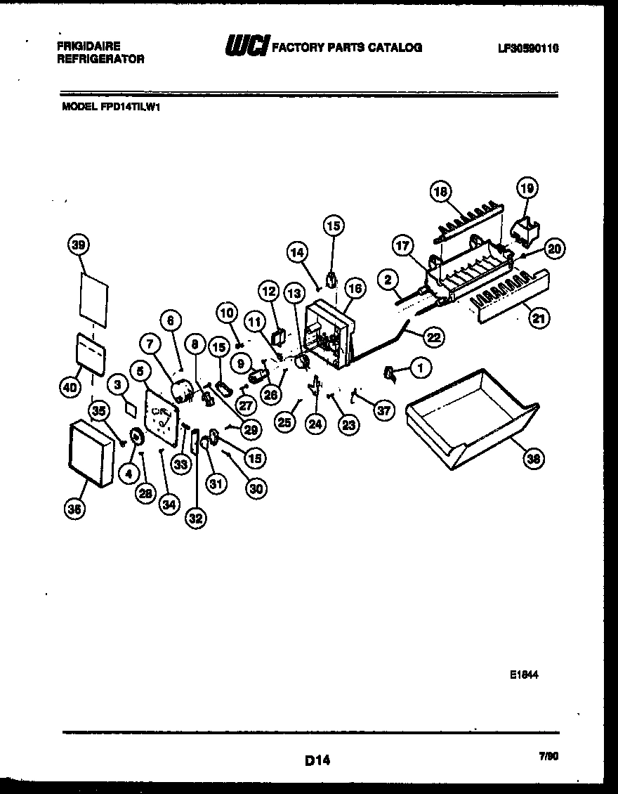 05 - ICE MAKER PARTS