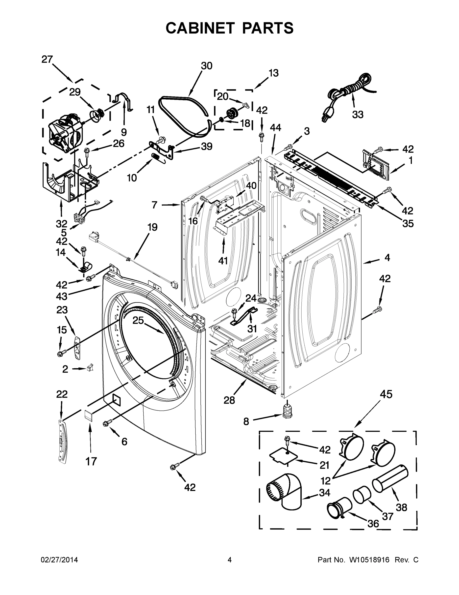 03 - CABINET PARTS