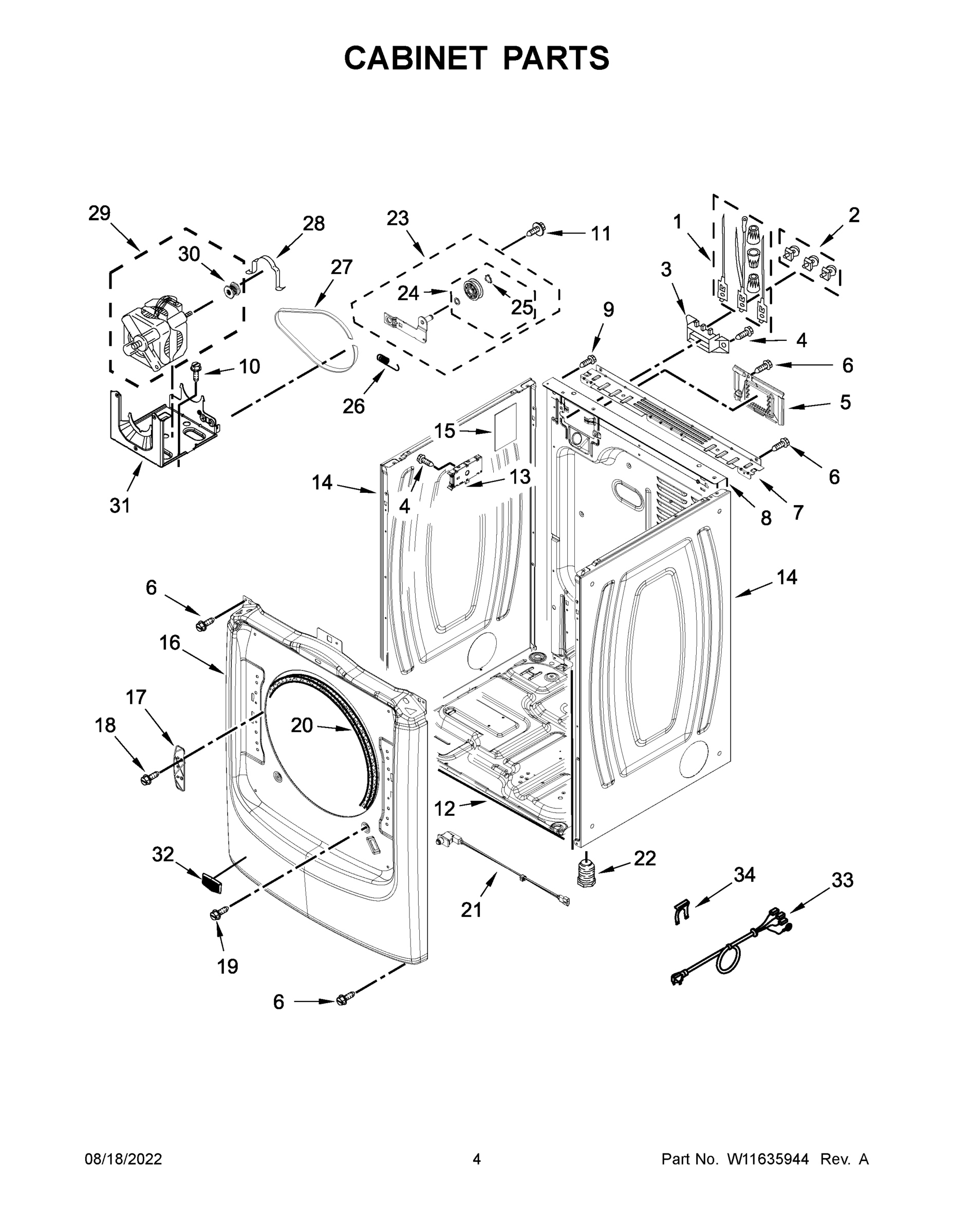 03 - CABINET PARTS