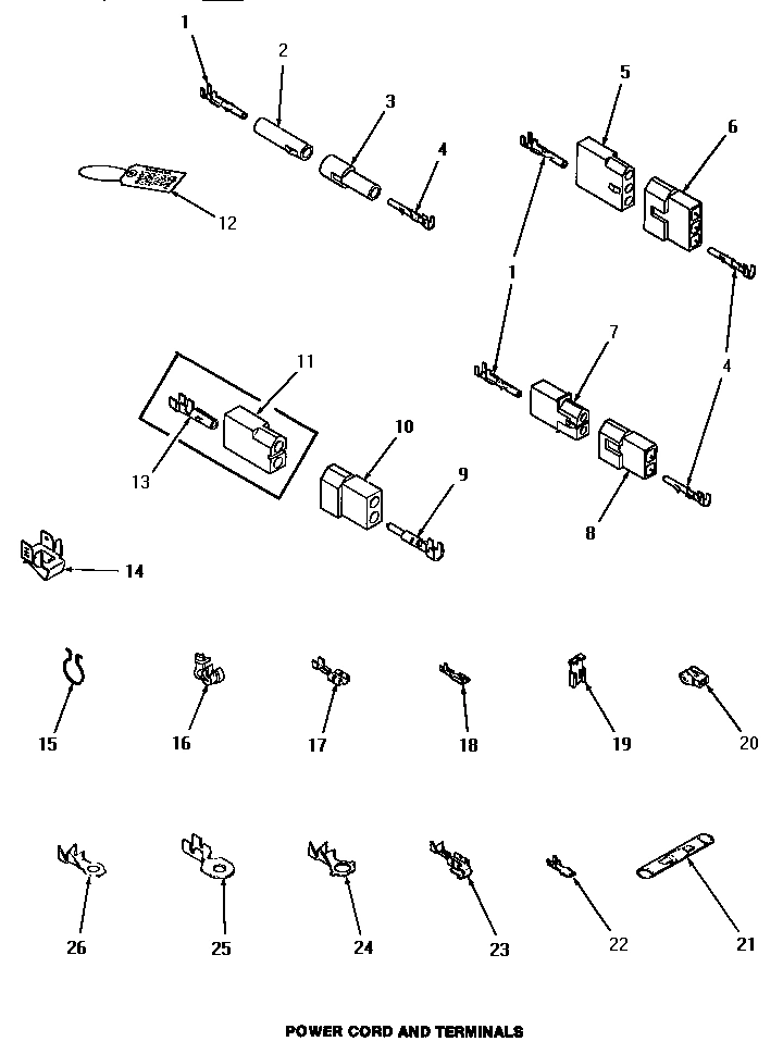 09 - POWER CORD & TERMINALS
