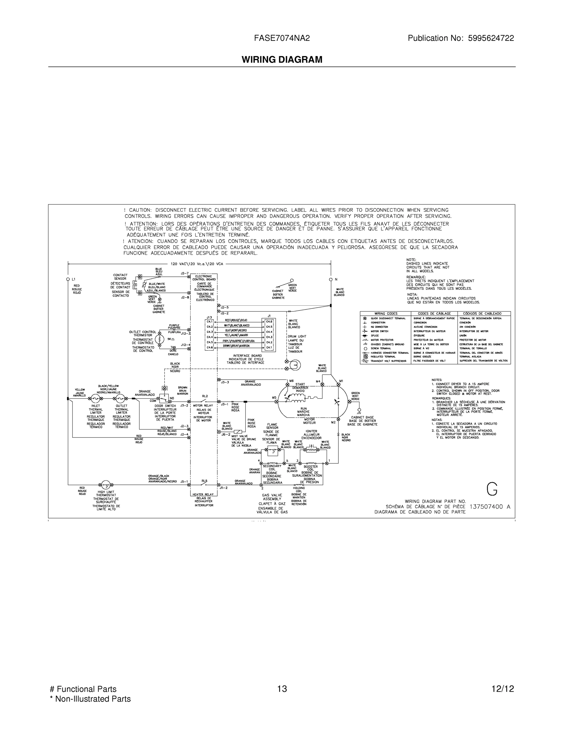 13 - WIRING DIAGRAM