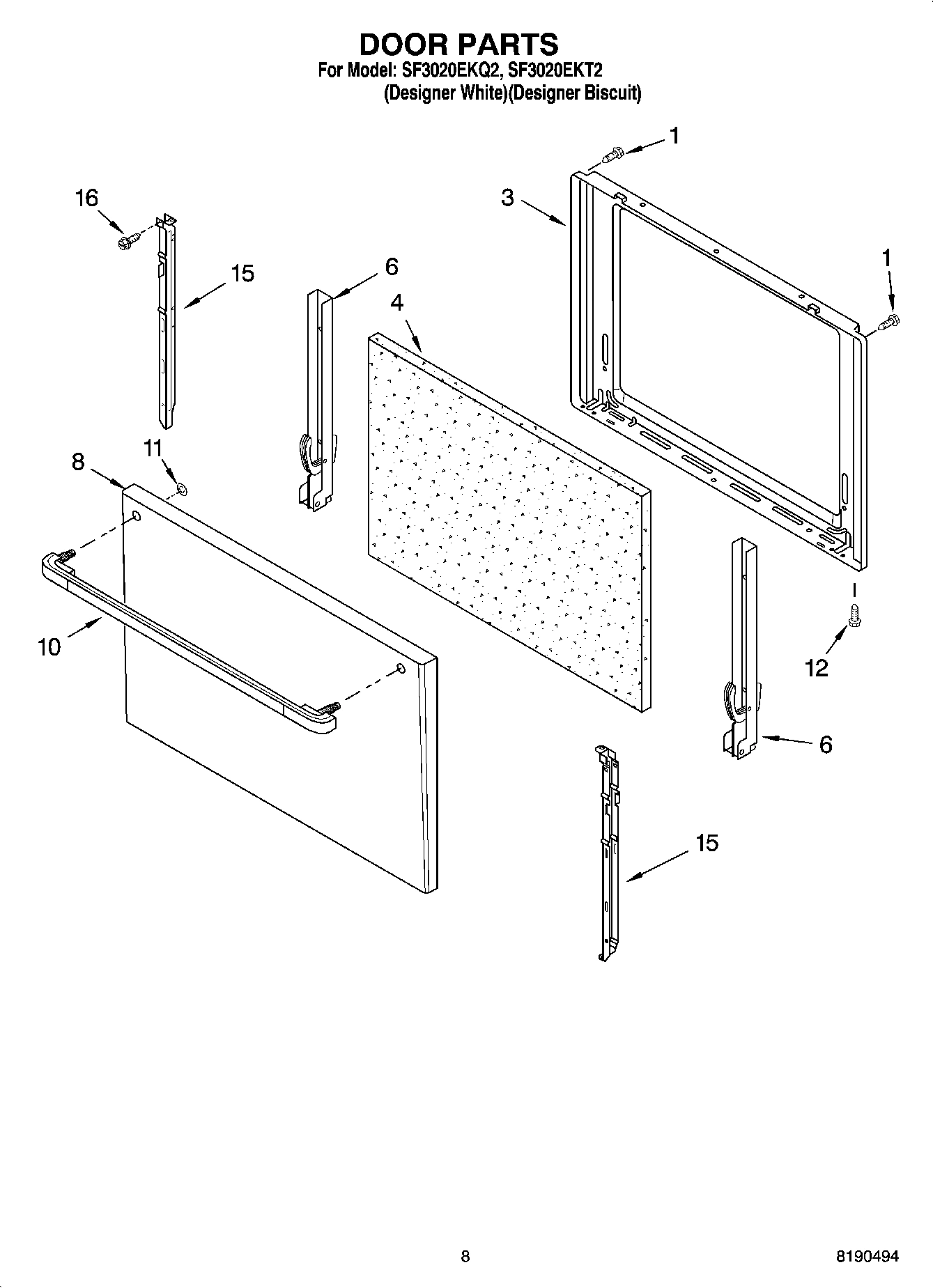 06 - DOOR PARTS, MISCELLANEOUS PARTS
