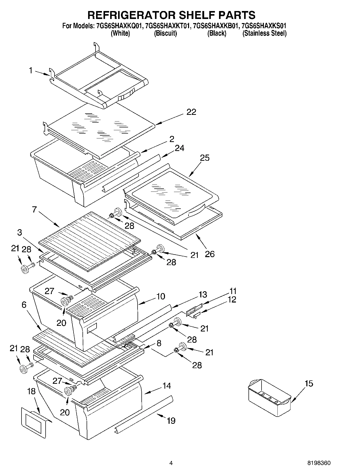 03 - REFRIGERATOR SHELF