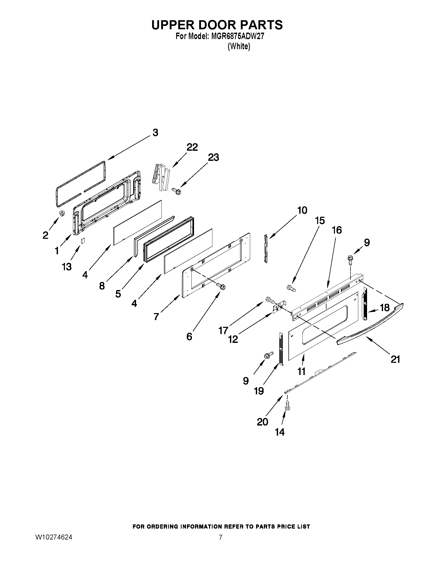05 - UPPER DOOR PARTS