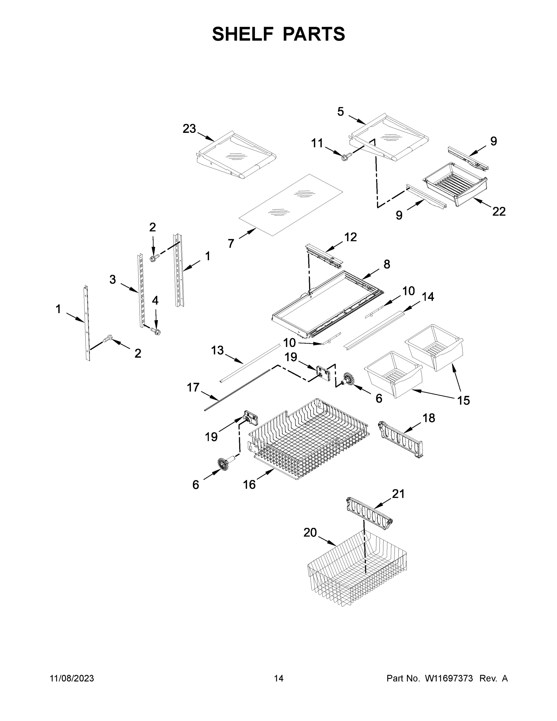 08 - SHELF PARTS