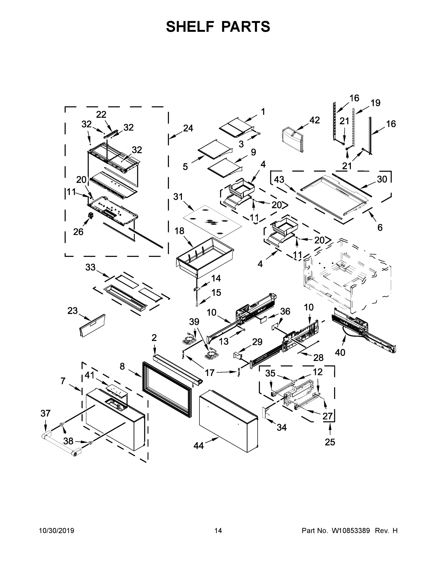 08 - SHELF PARTS