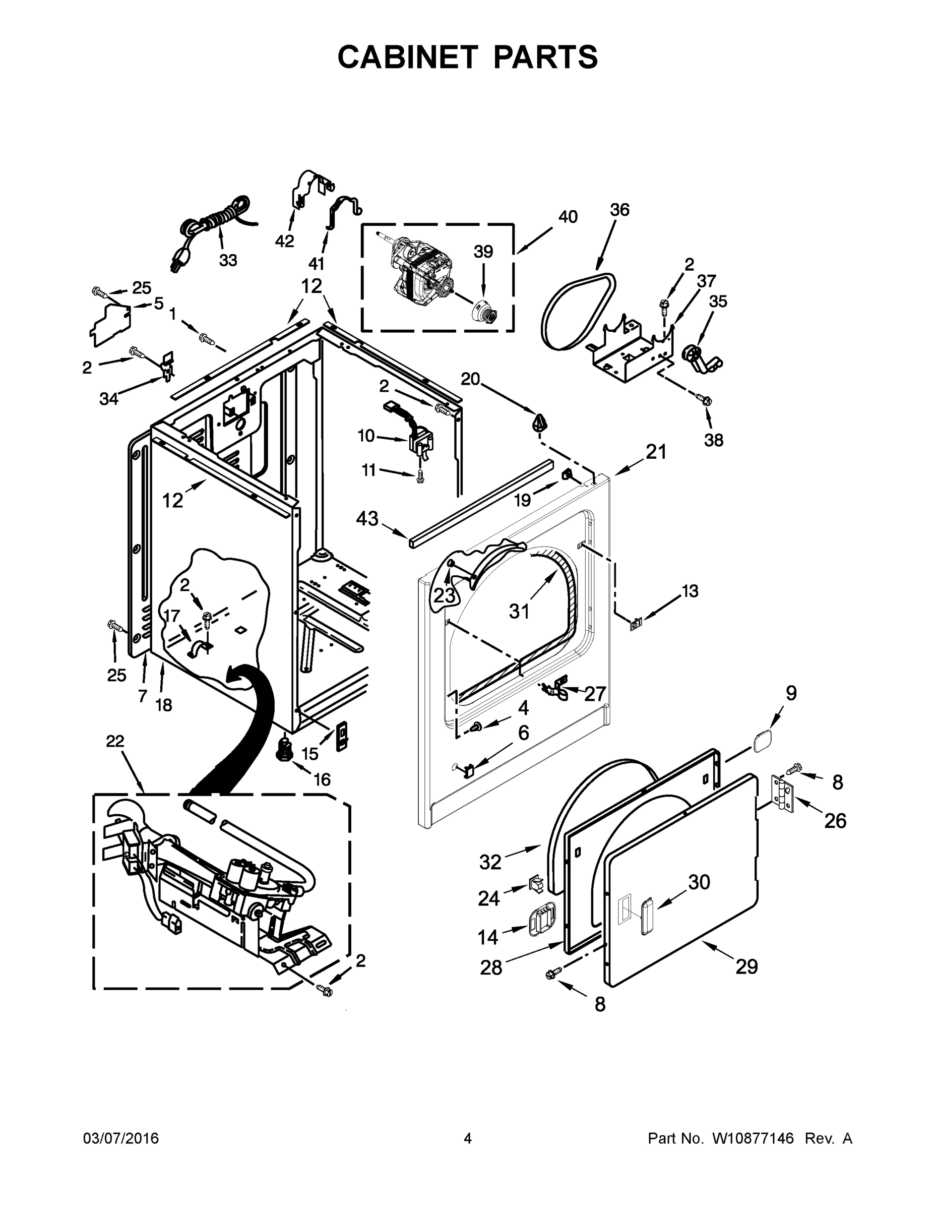 03 - CABINET PARTS