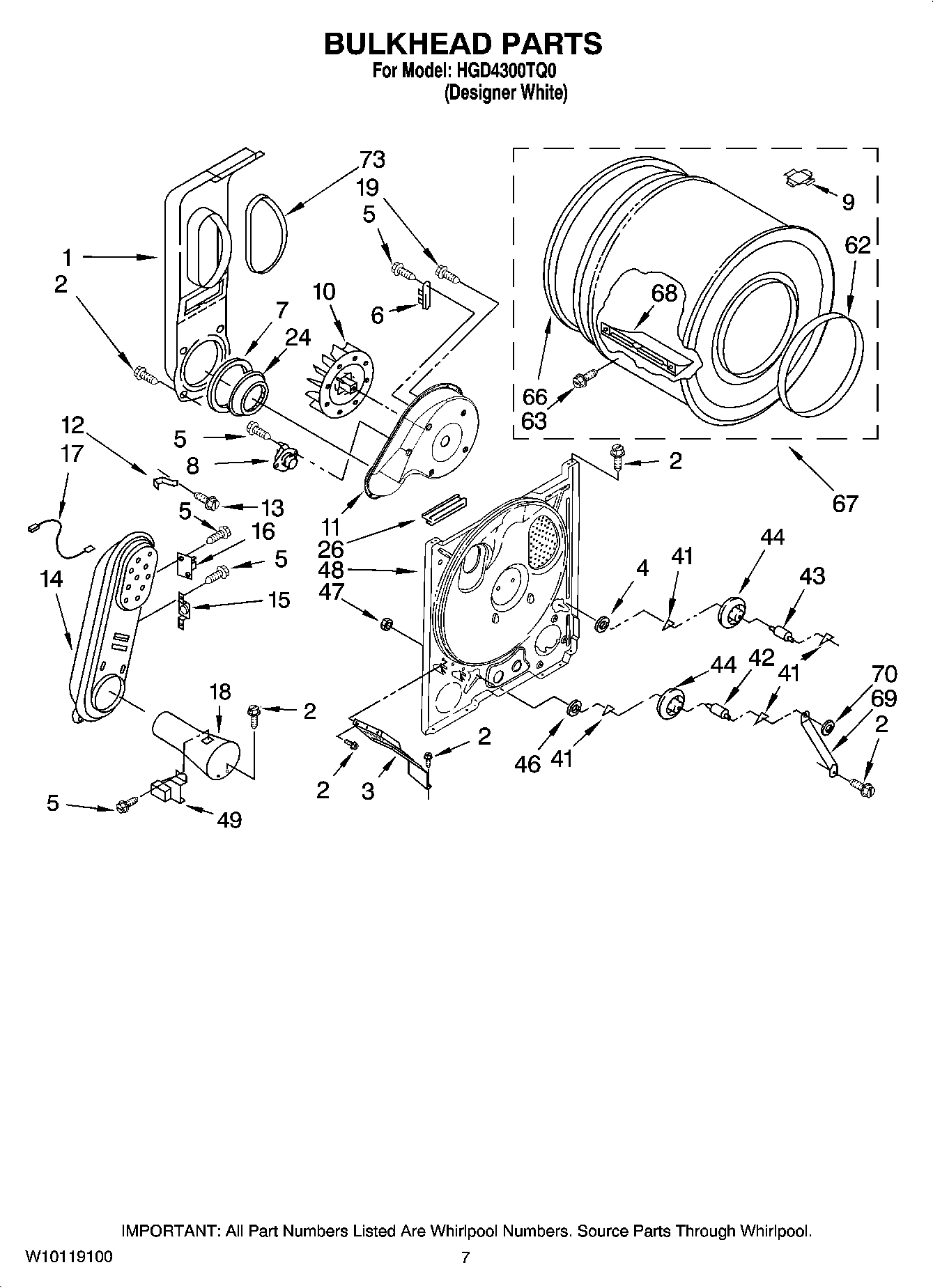 04 - BULKHEAD PARTS, OPTIONAL PARTS (NOT INCLUDED)