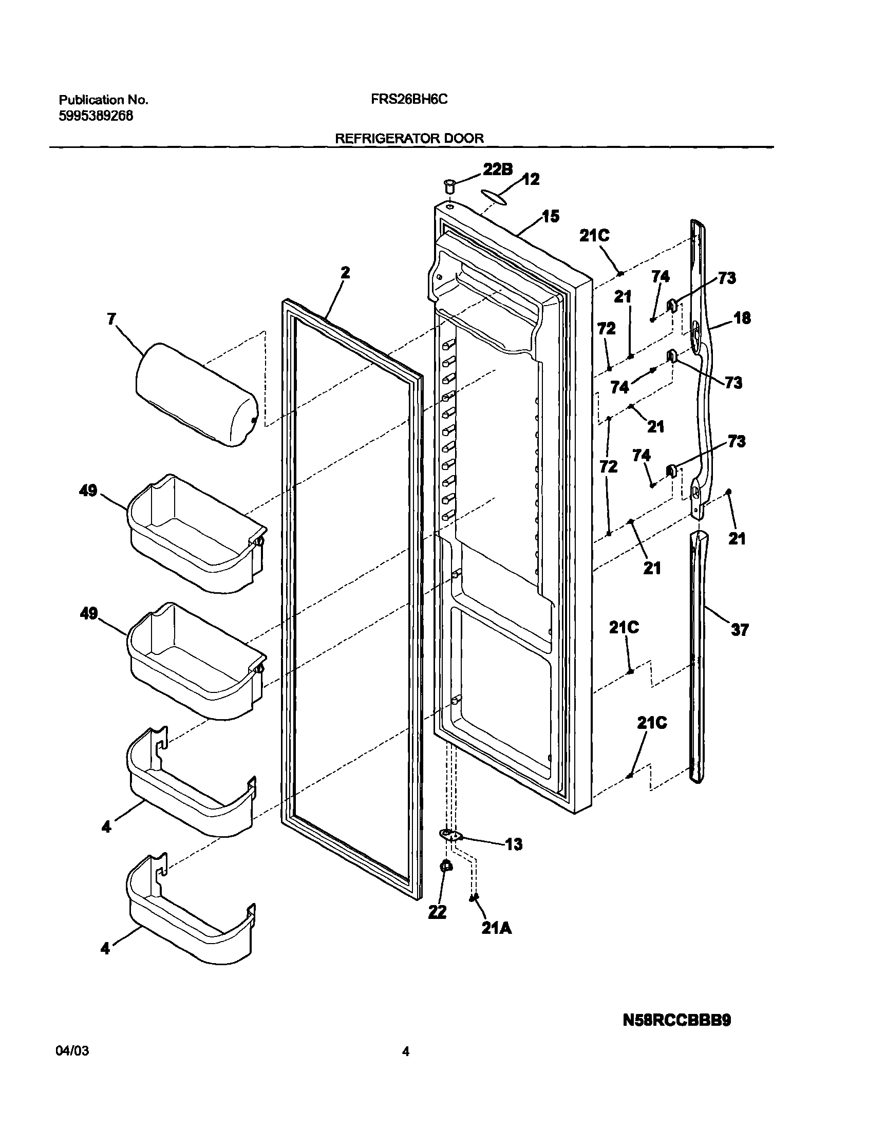 05 - REFRIGERATOR DOOR