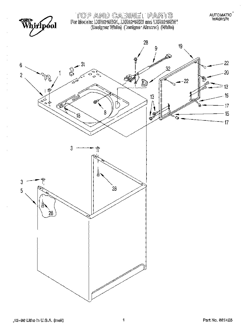 01 - TOP & CABINET