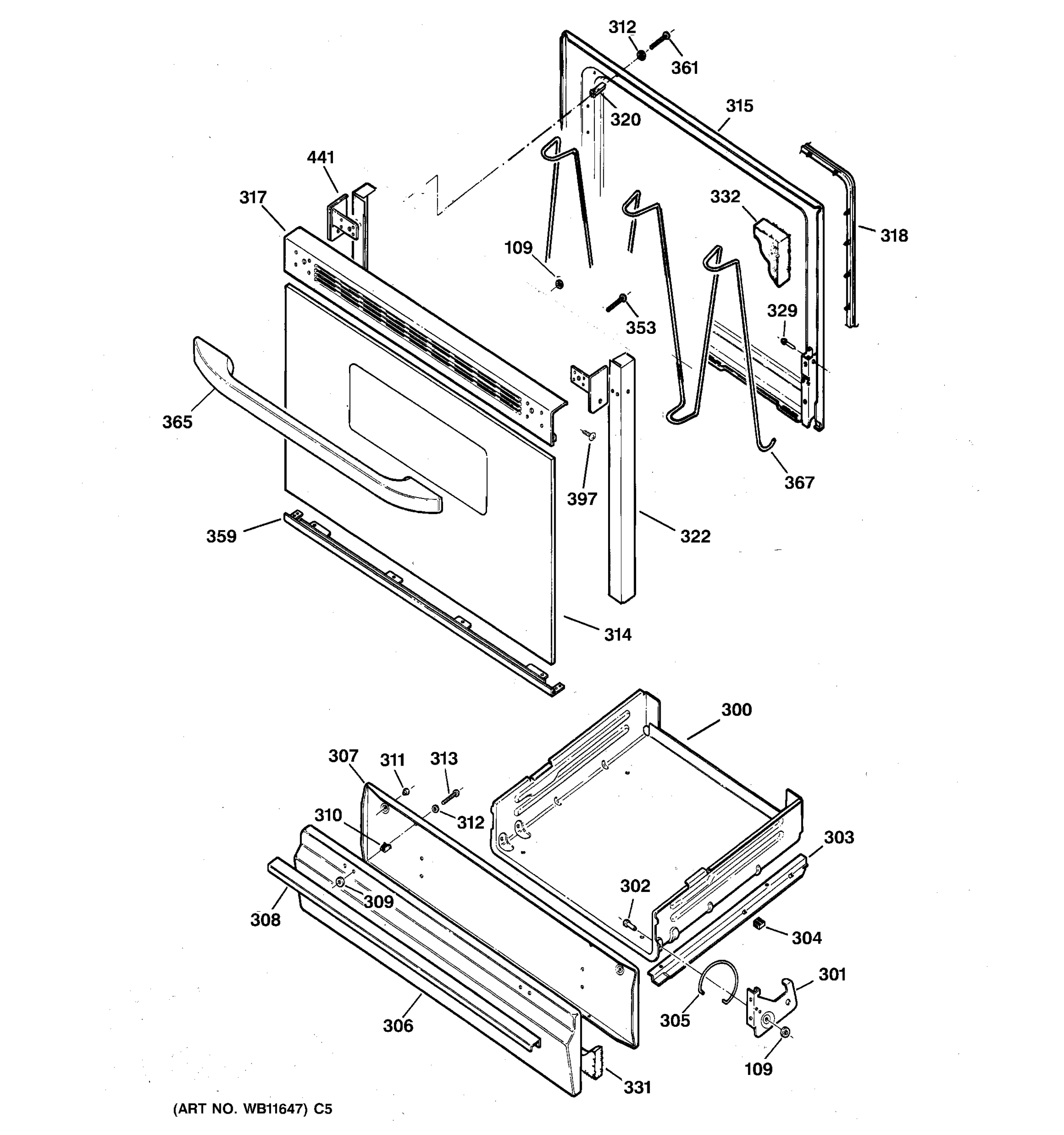 DOOR & DRAWER PARTS