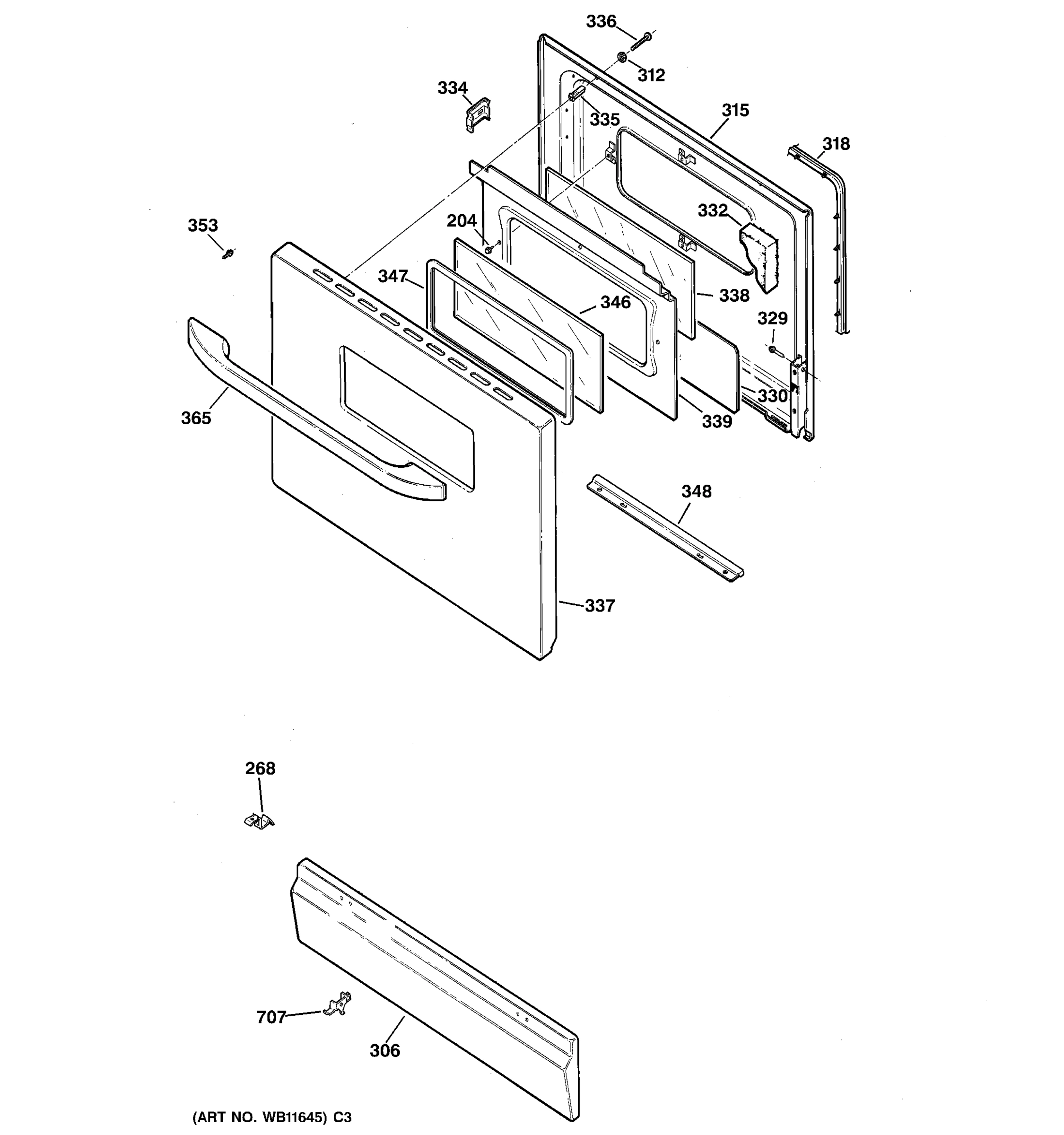 DOOR & DRAWER PARTS