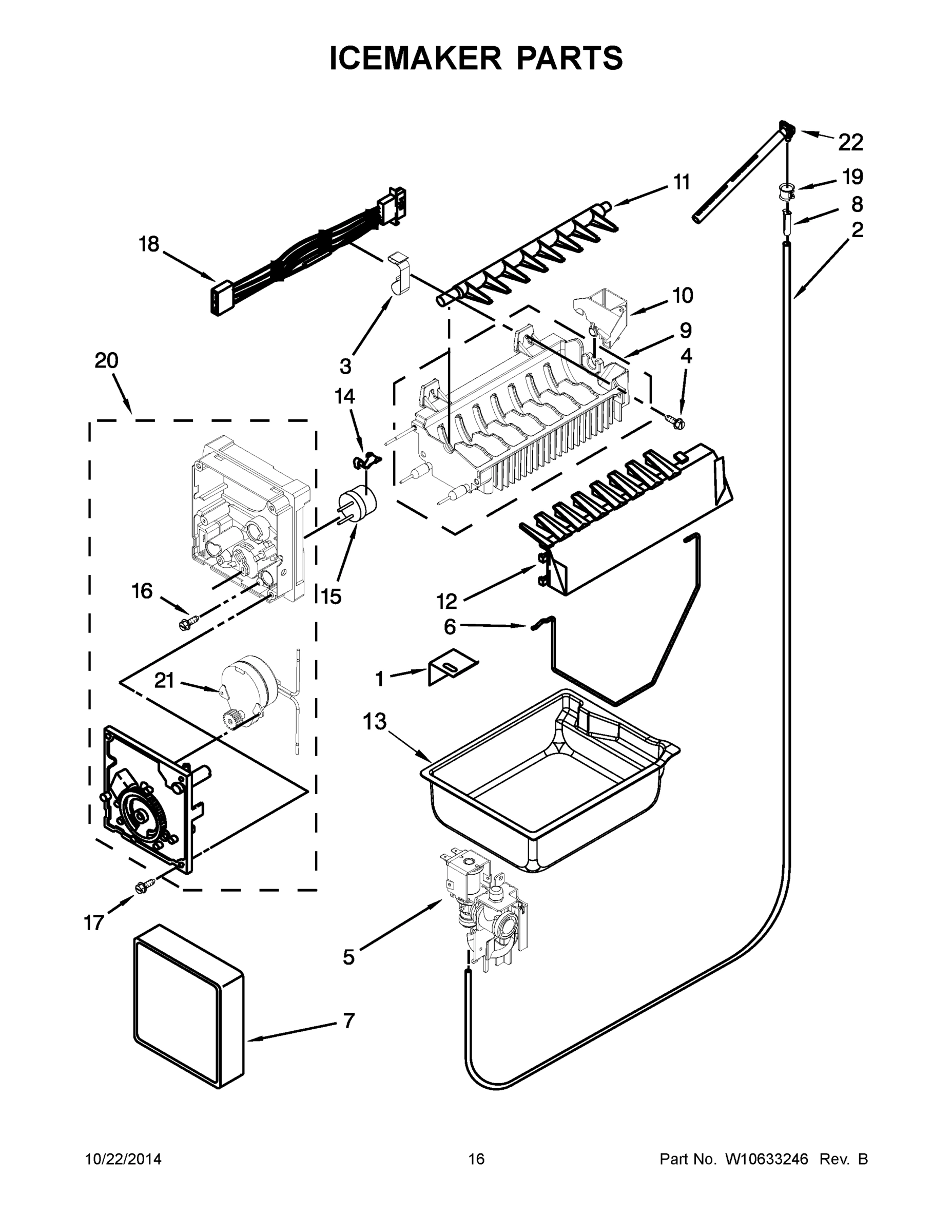 09 - ICEMAKER PARTS