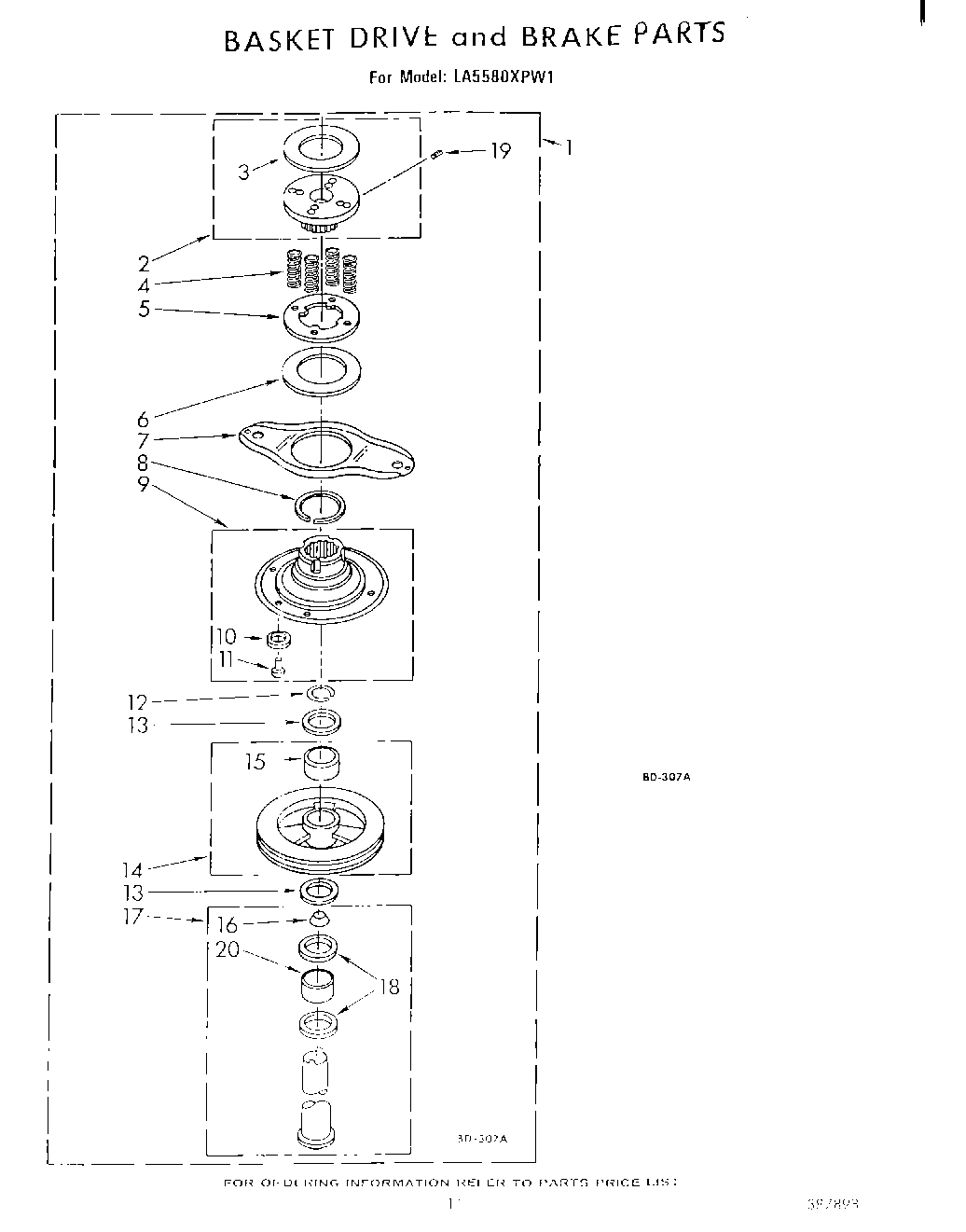 08 - BASKET DRIVE AND BRAKE