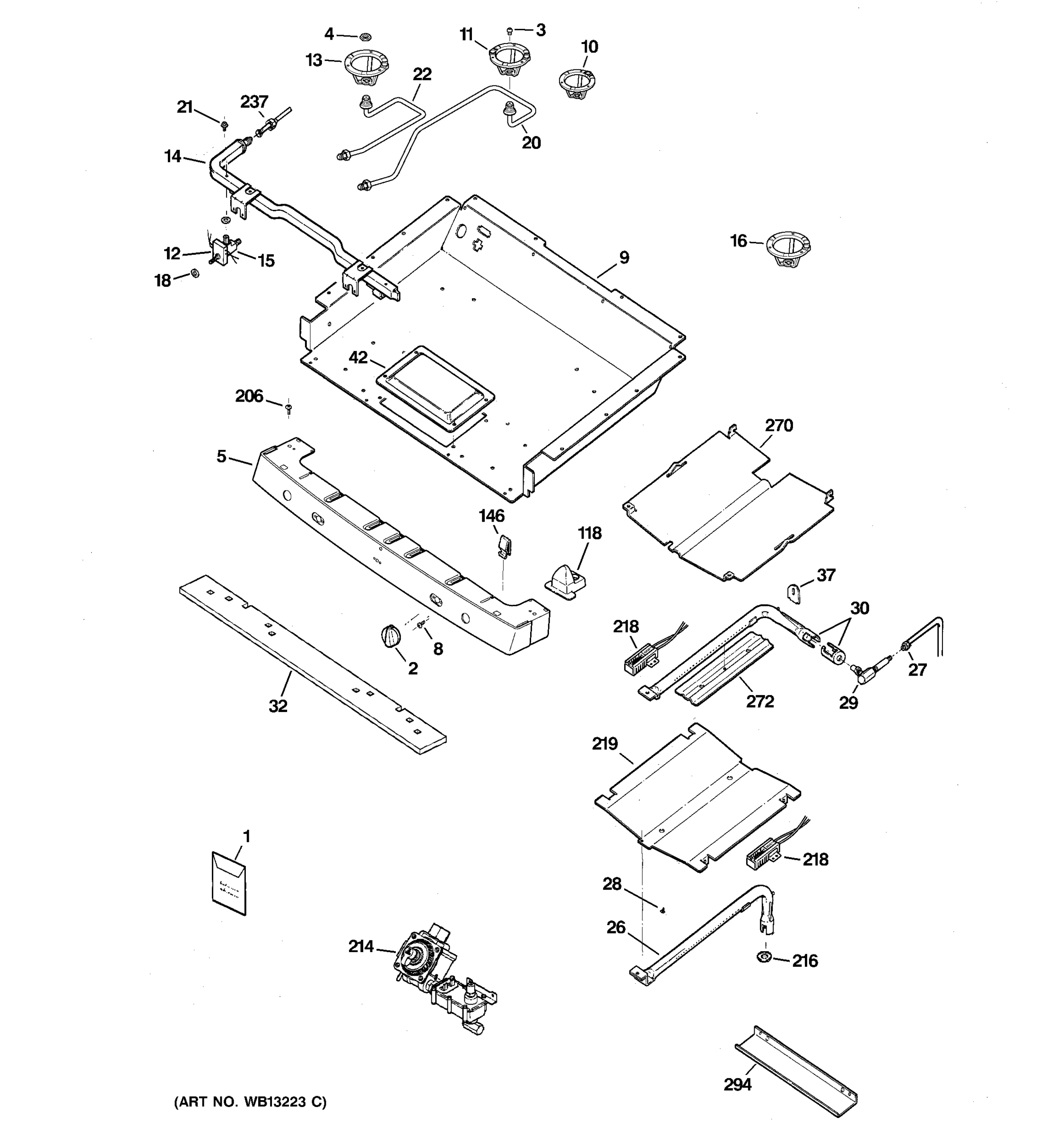 GAS & BURNER PARTS