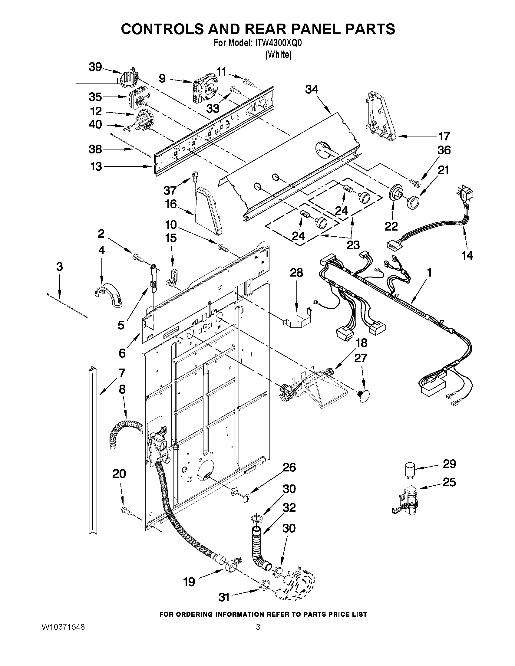 02 - CONTROLS AND REAR PANEL PARTS