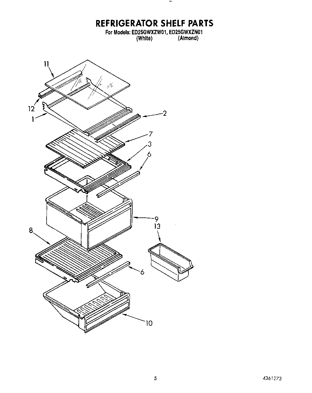 04 - REFRIGERATOR SHELF