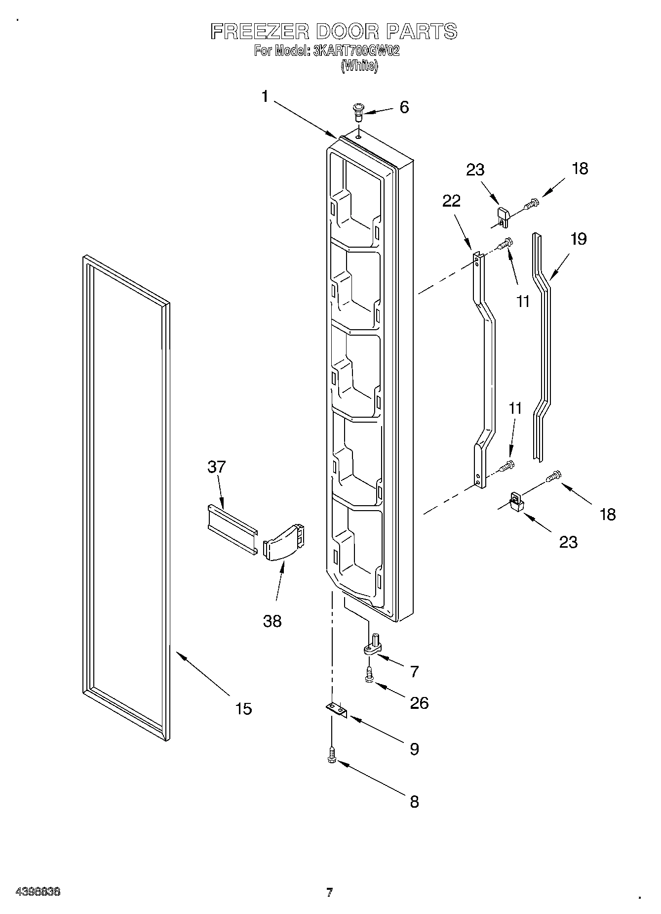 05 - FREEZER DOOR