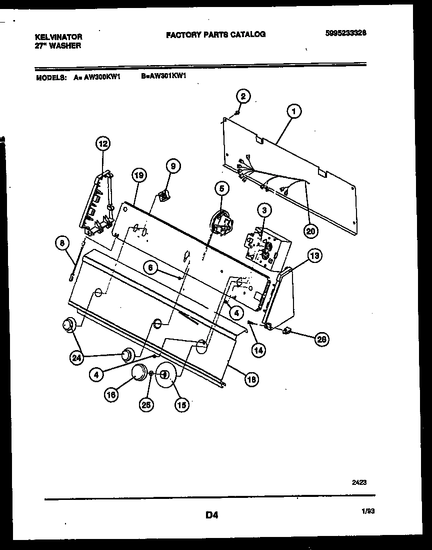 05 - CONSOLE AND CONTROL PARTS