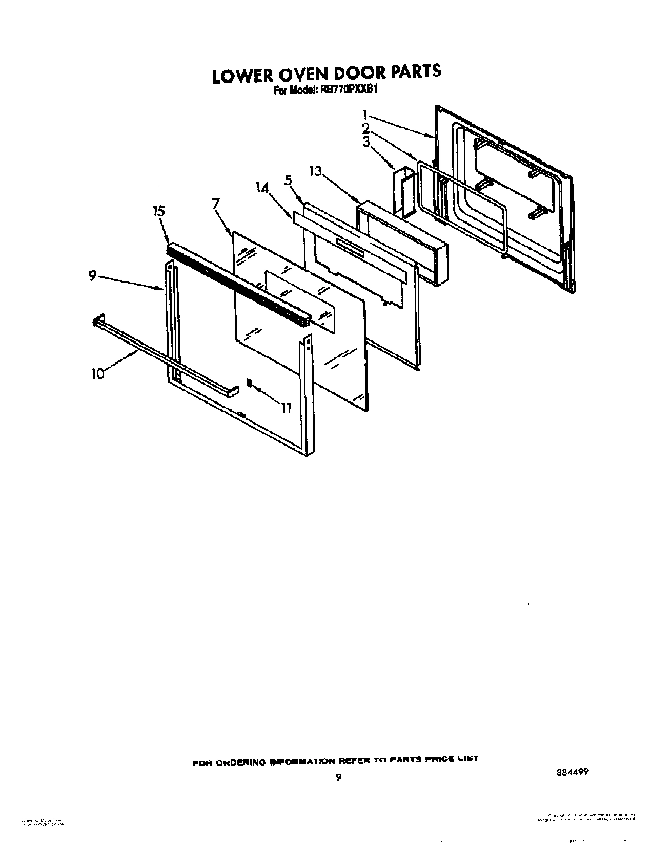 06 - LOWER OVEN DOOR