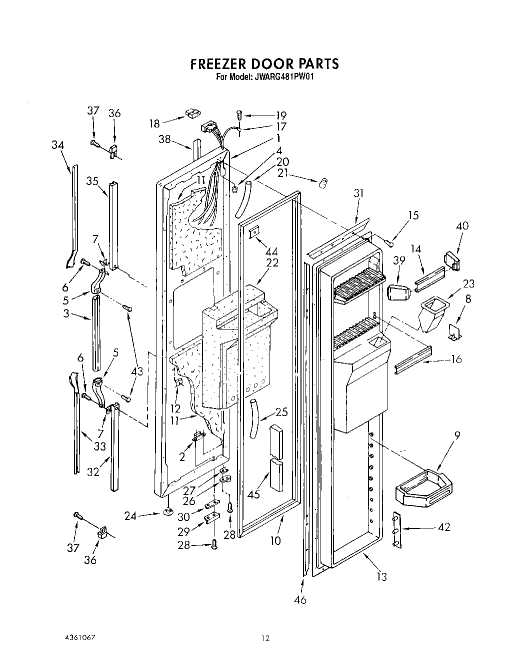 08 - FREEZER DOOR