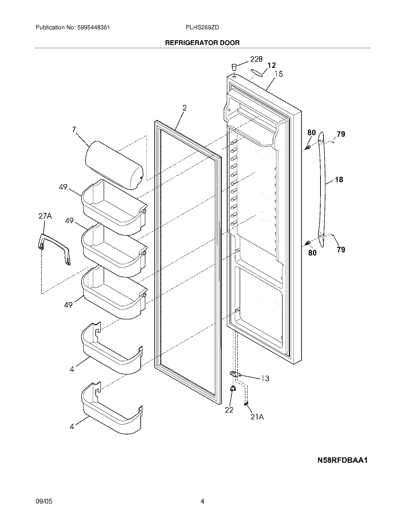 05 - REFRIGERATOR DOOR