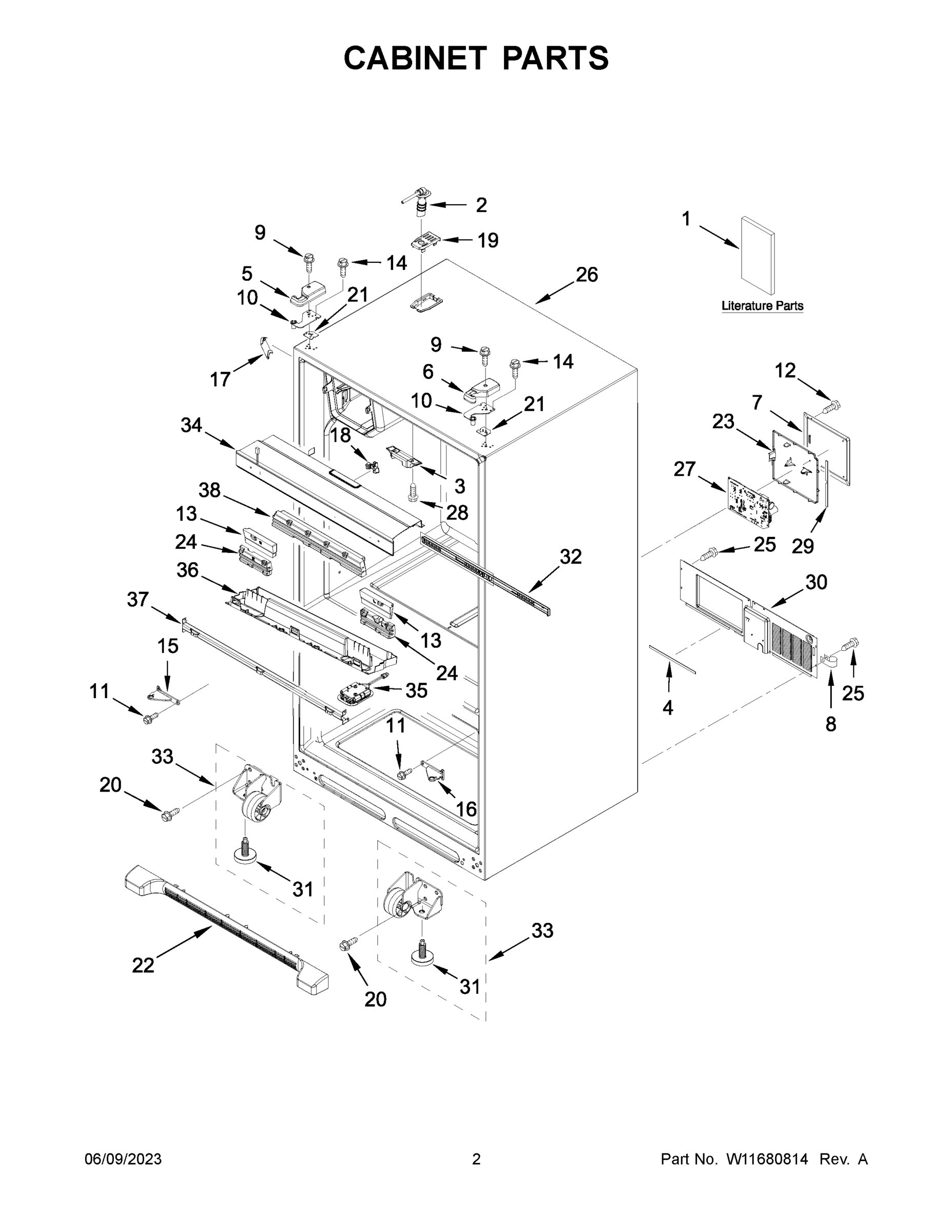 02 - CABINET PARTS
