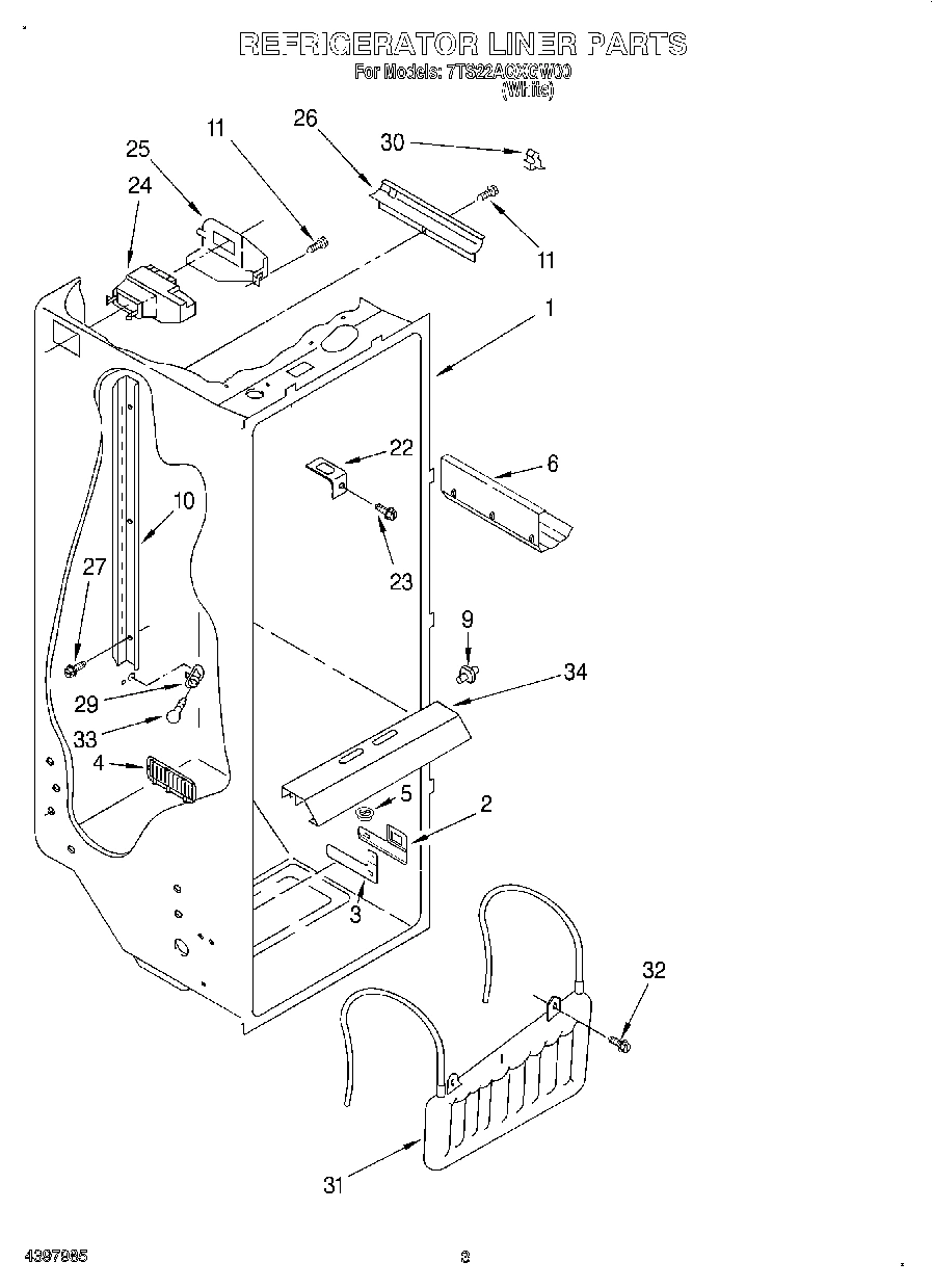 02 - REFRIGERATOR LINER